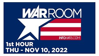 WAR ROOM [1 of 3] Thursday 11/10/22 • UPDATED ELECTION RESULTS, News, Reports & Analysis • Infowars