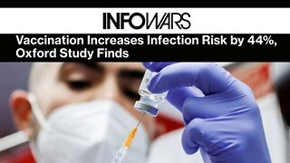 BOMBSHELL: Oxford Study Confirms Covid Vax Increases Risk of Infection by 44%
