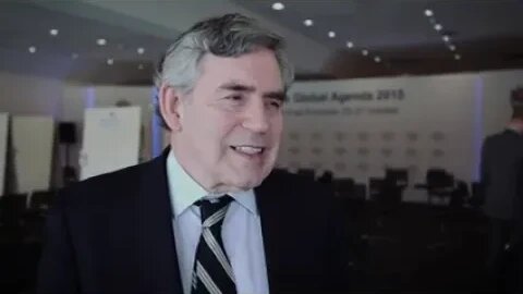 Bilderberger Gordon Brown WEF Global Agenda (2015)