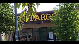 Urban hike to wells Fargo Bank to pay bills Part 1