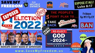Exposing The REAL Election FRAUD of Nov 8th 2022 & The CORRUPT System - NEVER Seen Before Evidence! Re-Electing God 2024 & How To Finally WIN With The People's 5 Point Plan To TAKE BACK AMERICA NOW!