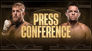 Nate Diaz VS Jake Paul Press conference highlights with first Face off
