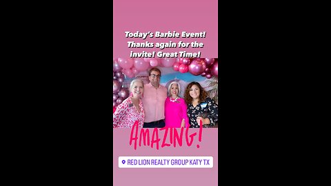 Barbie Event Today