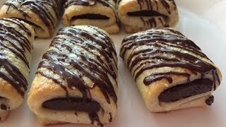 Chocolate Croissant Cookies