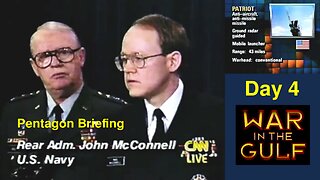 Vintage CNN - Iraq War Day 4 - Patriot Missiles Arrive in Israel - Jan19-91 (4:30PM EST)