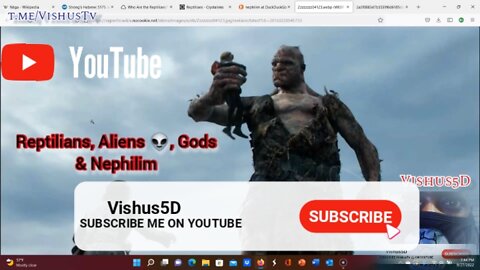 Reptilians, Aliens 👽 Gods & Nephilim #VishusTv 📺