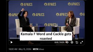 Kamala Harris F bomb and cackle goes viral