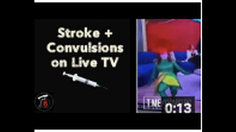 Stroke + Convulsions on Live TV💉👀