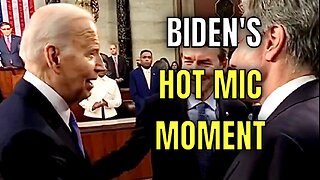 Joe Biden CAUGHT on HOT MIC last night! 🔥🎤