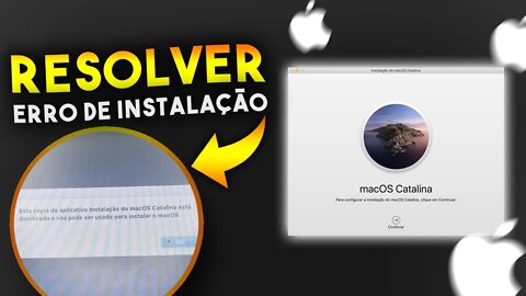 Como RESOLVER erro de instalação MacOS (Esta cópia do aplicativo instalação do macOS...)