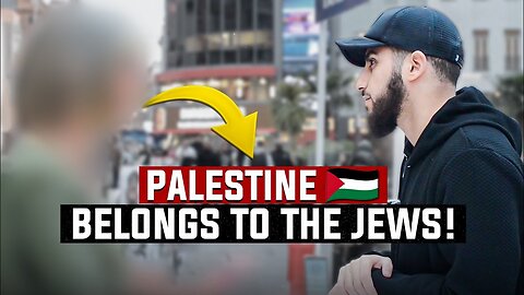 Jewish Lady Confronts Muslim On The Land Of Palestine - Muhammed Ali