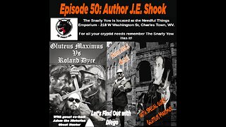 Episode 50: Author J.E. Shook "GLuteus Maximus vs. Roland Dyce"