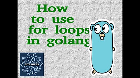 What is for loop in go language? #golang