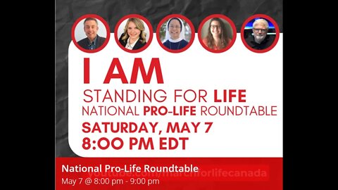 I AM standing for life - National Pro-life Roundtable - Trailer