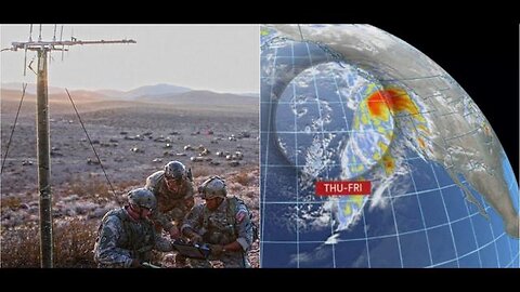 HAARP Weather Warfare & Recent California Storm Floods. DARPA Atmospheric Experiments