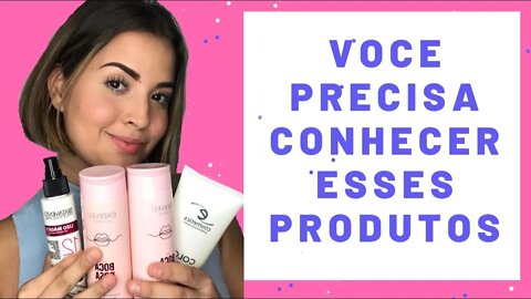 PRODUTOS DE CABELO FAVORITOS DO MOMENTO | Mirella Freire