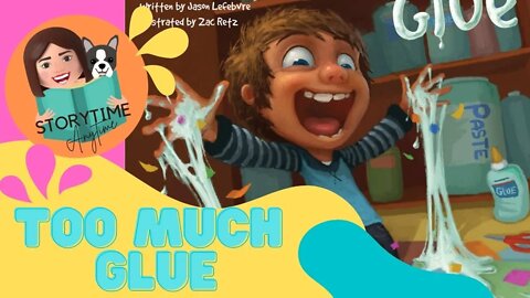 Australian Kids book read aloud - Too Much Glue by Jason Lefebvre
