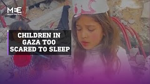 Young girl from Gaza: “For God sake, stop the war. Just one day for us to sleep”