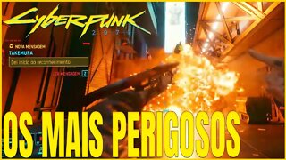 CYBERPUNK 2077 - DESAFIEI AS GANGS MAIS PERIGOSAS DO JOGO *PERIGO MUITO ALTO* 😈