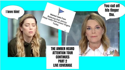 The Amber Heard Attention Tour Continues: Part 2, Witch Says What?