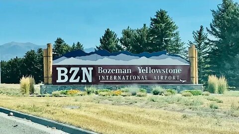 Bozeman Yellowstone Montana Airport Tour (4K) KBZN 🇺🇸