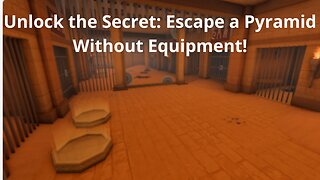 Roblox - Unlock the Secret: Escape a Pyramid Without Equipment!