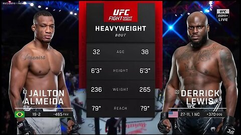 Jailton Almieda vs Defeats Derrick | Full Fight | UFC São Paulo