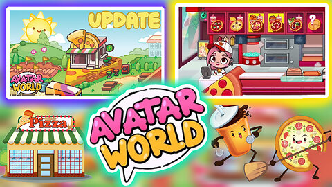 Avatar World | Pizza Shop 🍕🍹| Fast Food 🍦🍭 | Toca Boca | Toca Life Story | Shanzay Princess World