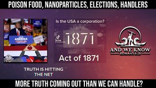 10.7.22 - So MANY TRUTHS getting to the PUBLIC! Food, Insects, ACTORS, Handlers, Bankers, VOTING!