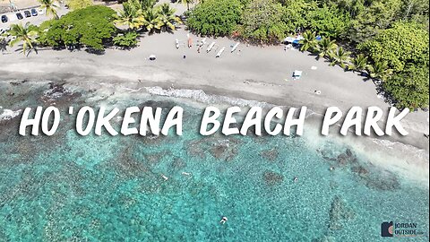 Ho'okena Beach Park on the Big Island of Hawaii (Great Snorkeling)