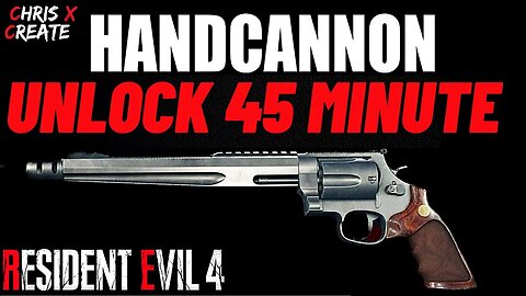 Resident Evil 4 How to Unlock Handcannon whit mercenaries EASY S RANK 3 LEVEL AND IT YOURS