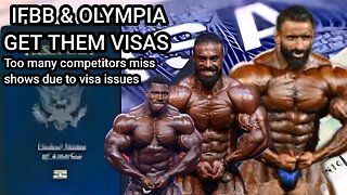 IFBB AND OLYMPIA - GET BODYBUILDERS VISAS