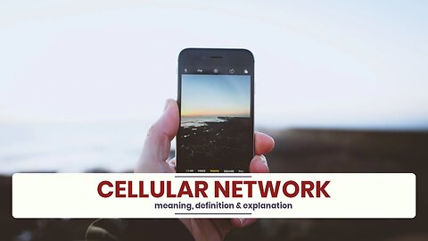 What is CELLULAR NETWORK?