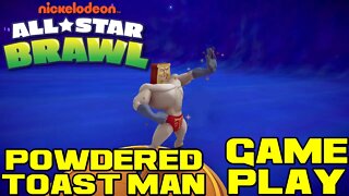 🎮👾🕹 Nickelodeon All-Star Brawl - Powdered Toast Man - Nintendo Switch Gameplay 🕹👾🎮 😎Benjamillion