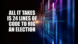 All it takes is 24 lines of code to rig an election