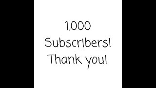 Here's How To Get Your First 1,000 Subscribers!