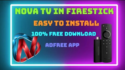 Nova Tv lite Ad Free APK on firestick
