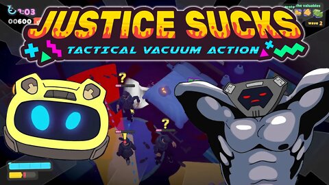 JUSTICE SUCKS: Tactical Vacuum Action - Roomba Revenge (Stealth Action Game)