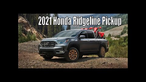 2021 Honda Ridgeline Pickup
