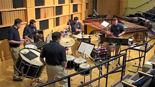 Mountain Men Percussion Ensemble: "Sharpened Stick" - Brett William Dietz (2013)