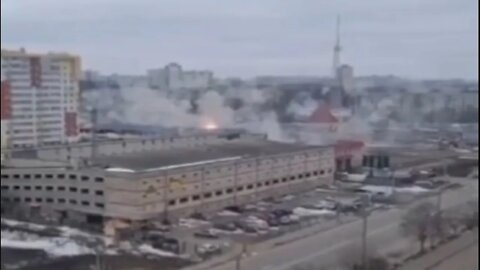 🔴 Ukraine War - Massive Russian Grad Barrage Hits Residential Areas In Kharkiv