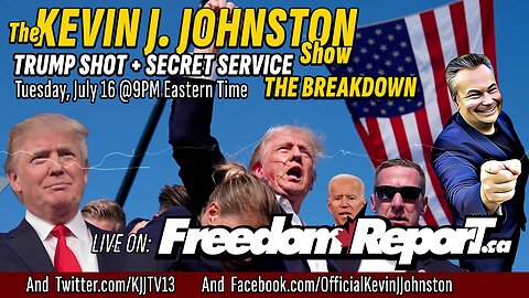 TRUMP SHOT - THE SECRET SERVICE PROBLEM -WOMEN SUCK - The Kevin J Johnston Show