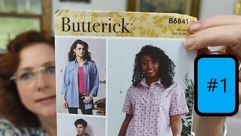 Sewing a Classic Flannel Shirt using Butterick 6841 - Part 1