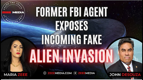 John DeSouza - Former FBI Special Agent Exposes Incoming Fake Alien Invasion, Satanic Globalists