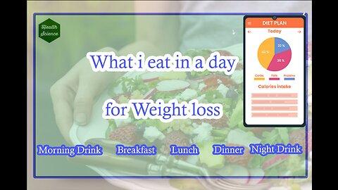 What i eat in a day for weight loss