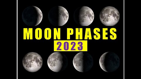 Moon Phases 2023 | Watch Moon 12 Months | What to Expect Each Night