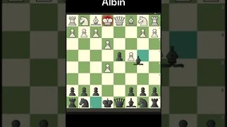 CONTRA GAMBITO ALBIN ARMADILHA LASKER #Shorts #Xadrez #Chess #Ajedrez #шахматы #Echecs