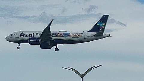Airbus A320NEO PR-YSC vindo de Boa Vista para Manaus