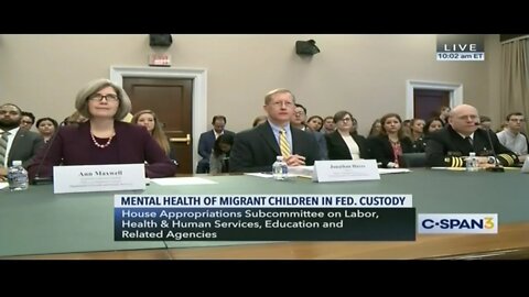 Hearing On Mental Health Needs Of Migrant Children In Custody