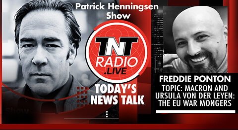 INTERVIEW: Freddie Ponton - 'Macron & Ursula von der Leyen: The EU War Mongers'